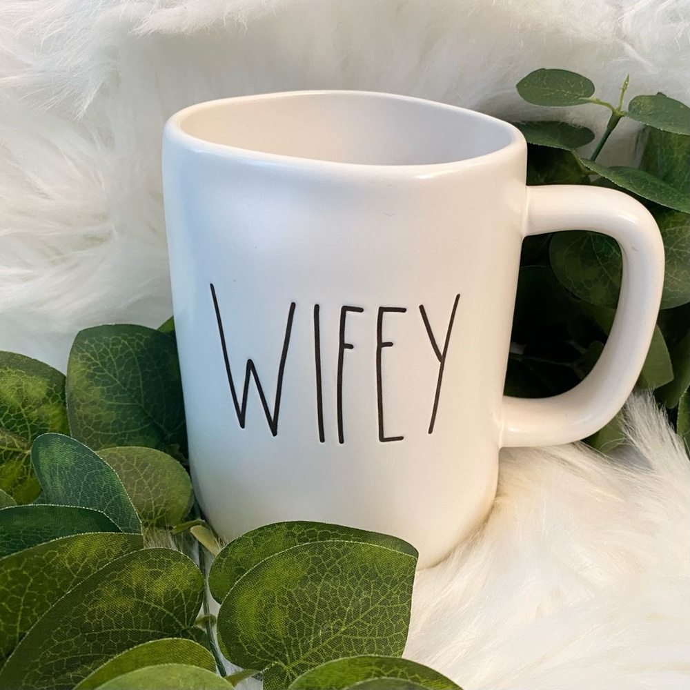Rae Dunn NWOT Wifey Large Ceramic Stoneware Mug